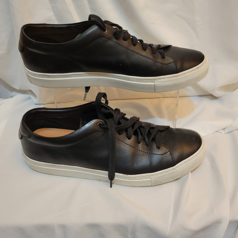 Good Man Brand Edge Sneaker in Black Made in Italy Men's 11
